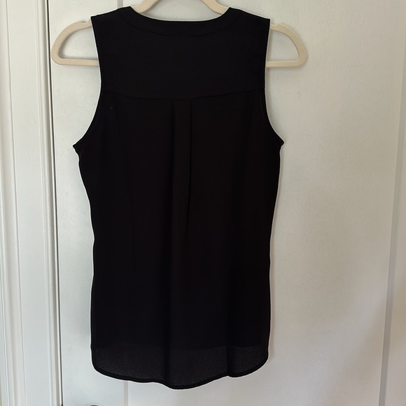NWOT APT 9 black tank top with zipper front! - Picture 4 of 4